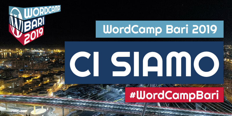 copertina primo post WordCamp Bari 2019